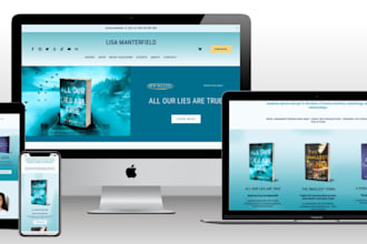 design author website, children book, ebook with course website
