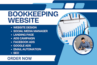 build bookkeeping website tax accounting website to generate bookkeeping leads