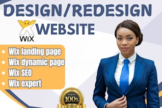 design wix website redesign wix dynamic page, update wix website seo wix expert