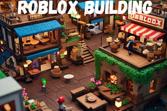 build high quality custom roblox maps, games, cafes, and models for your vision
