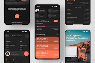 develop freight forwarded logistics app, truck booking app, carpooling app