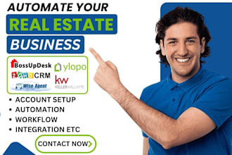 setup keller williams ylopo wise agent convertri zoho gohighlevel crm automation