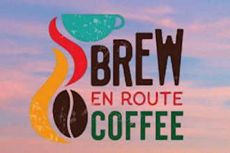 creative coffee shop logo for your business