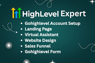 do gohighlevel sales funnel, gohighlevel website, ghl landing page, ghl expert