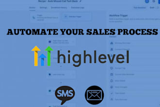 setup email and SMS funnels ghl CRM integration gohighlevel automation expert