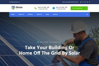 design solar roofing solar panel solar appointment chimney landing page website