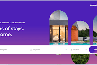 build vacation rental website short term rental long term rental website