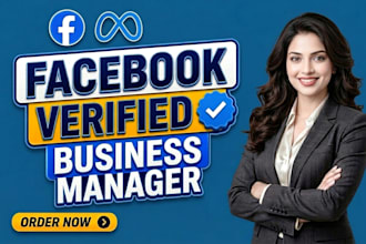 create fresh verified fb business manager and ads account