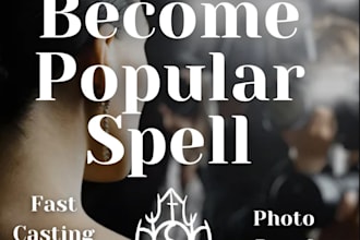 cast powerful famous spell, fame spell custom popularity spell become celebrity