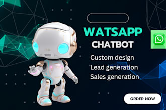 create ai whatsap chatbot and ai sms chatbot