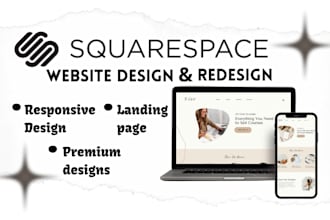 build beautiful squarespace website squarespace landing page sqaurespace store