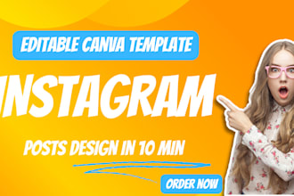 create professional instagram posts in canva