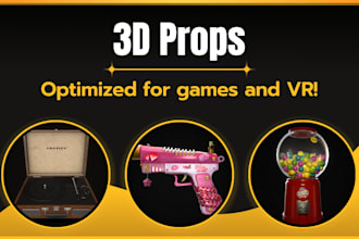create a custom 3d prop for your videogame