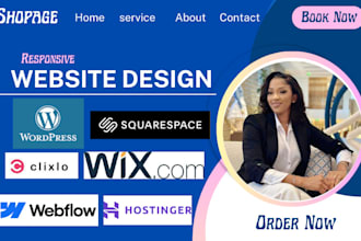 design hostinger website redesign wix website wix studio, webflow canva website