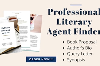 top active literary agent for book publishing, query letter literary agent