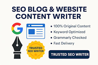 write SEO content for your blog without using ai