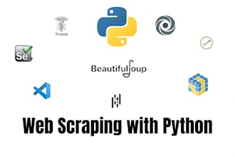 do web scraping, data scraping in python