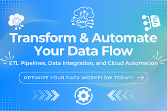 transform and automate data flow etl processing cloud integration