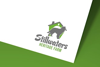 do a heritage farm logo design a modern take on tradition