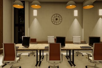 create 3d modeling and 3d rendering