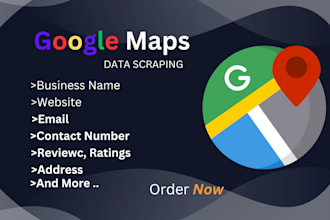 do google maps scrapping, targeted list building and b2b lead generation