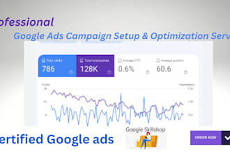 setup, optimize and manage your google ads PPC campaigns