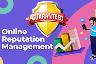do online reputation management by the help of positive link building