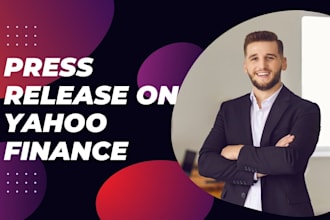 publish or distribute your press release on yahoo finance