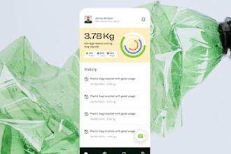 develop recycling app, waste management app, waste reducer app, trash manage app