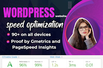do wordpress website speed optimization