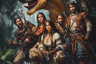 make to life your dnd character and party