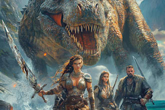 do an awesome dnd character, party or any fantasy character