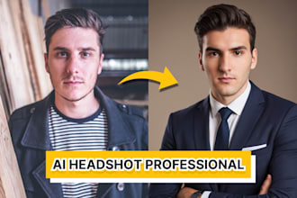 make ai headshot professional business linkedin