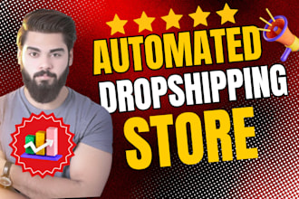 setup automated dropshipping shopify store