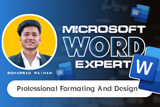 format edit and design microsoft word document