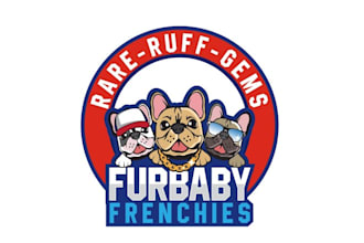 make acceptable logo for the french bulldog puppies