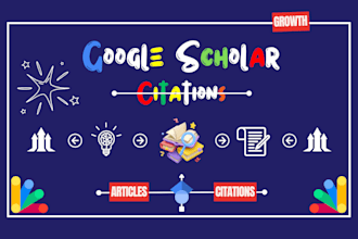 increase research article citations on google scholar, publication citation