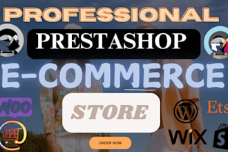 build prestashop ecommerce store and fix problems and any other websites