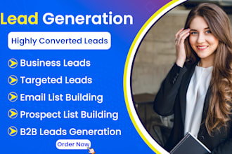 do targeted b2b lead generation, prospect lead list, linkedin lead