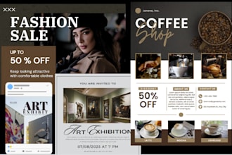 design all aspects of brand promotions and advertising