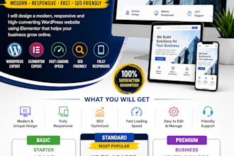 create a fast loading wordpress website using elementor pro