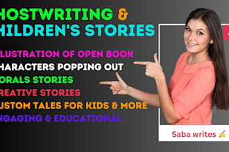 ghostwriting kids stories moral educational fun