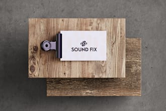 design custom handdrawn corporate, tech logo  with branding