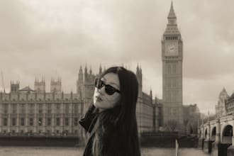 be your photographer for fashion portraits in london