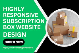 design subscription box website subbly cratejoy sellfy packaging mailer box
