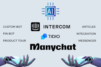 setup intercom chatbot intercom product tours zendesk fin ai tidio manychat