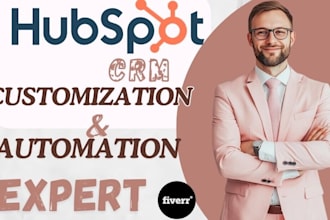 setup your hubspot crm, hubspot landing page for sales and marketing automation