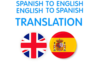 translate up to 250 words from english to spanish or from spanish to english