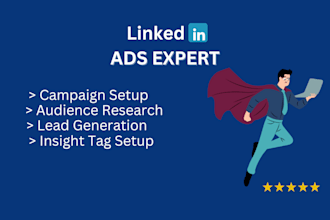 linkedin ads expert for high conversion b2b lead generation