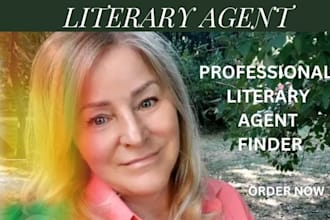find active literary agent for fiction, nonfiction book,  children illustration